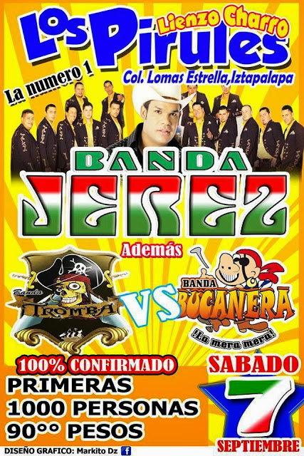 Baile en Iztapalapa con la Banda Jerez 7 de septiembre