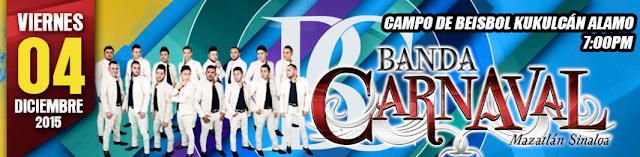 presentaciones Banda Carnaval 2016